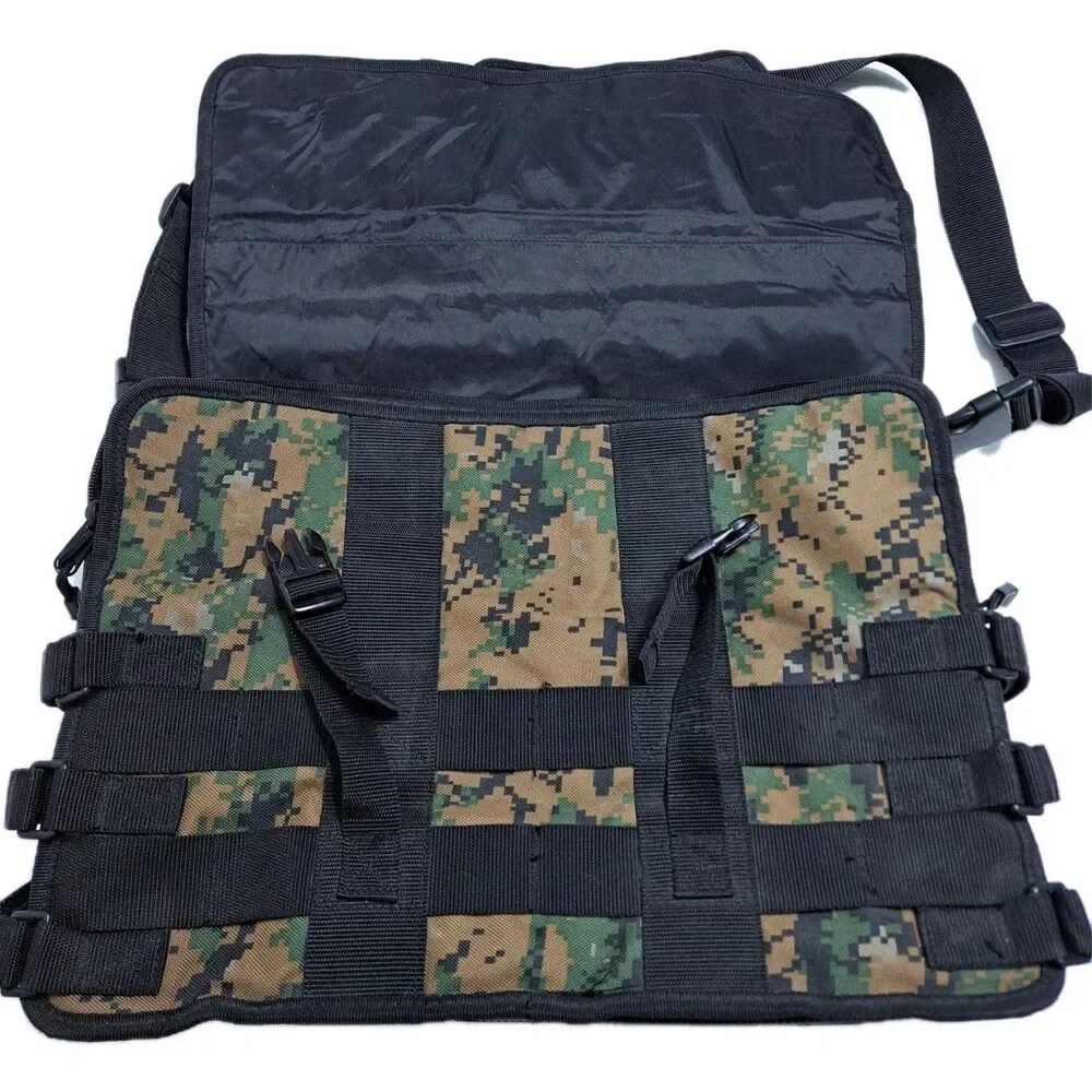 Code Alpha Laptop Tactical Messenger Military Bag Digital Green Camo Molle
